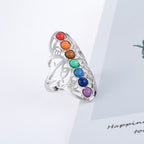 New Colorful Stone Ring