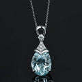 Diamond-Studded Colored Gemstone Necklace