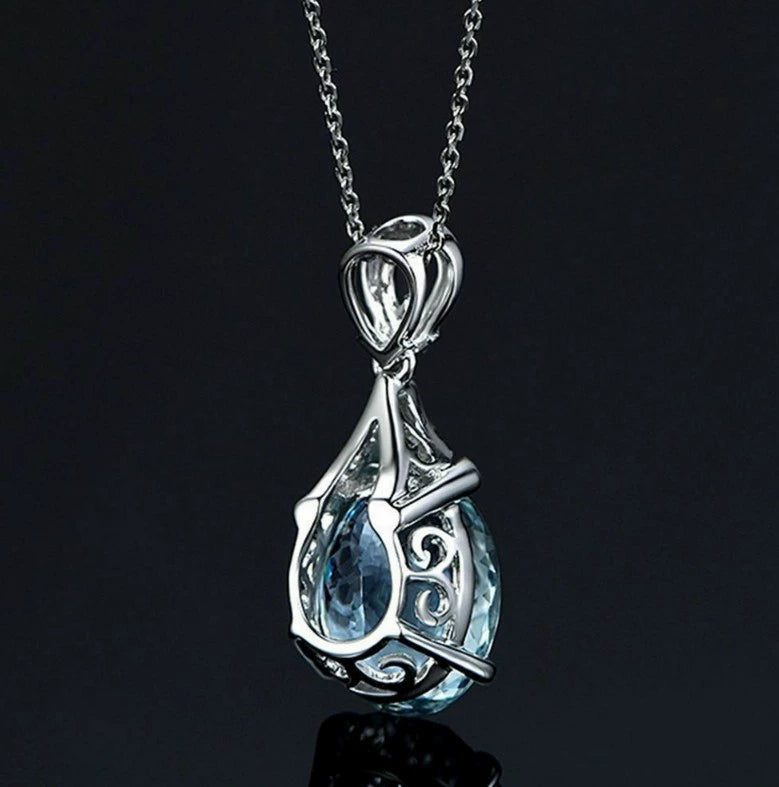 Diamond-Studded Colored Gemstone Necklace