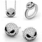 Diamond-Encrusted Skull Set