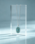 National Style Turquoise Necklace