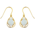 Opal Teardrop Earrings for Women