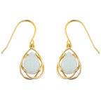 Opal Teardrop Earrings for Women