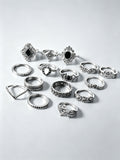 Retro Joint Ring Set