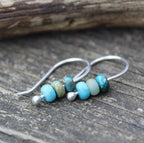 Beaded Snow Pine Earrings