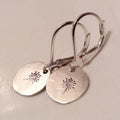 Simple Dandelion Earrings