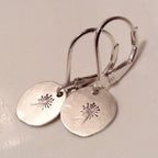 Simple Dandelion Earrings
