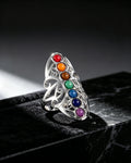 New Colorful Stone Ring