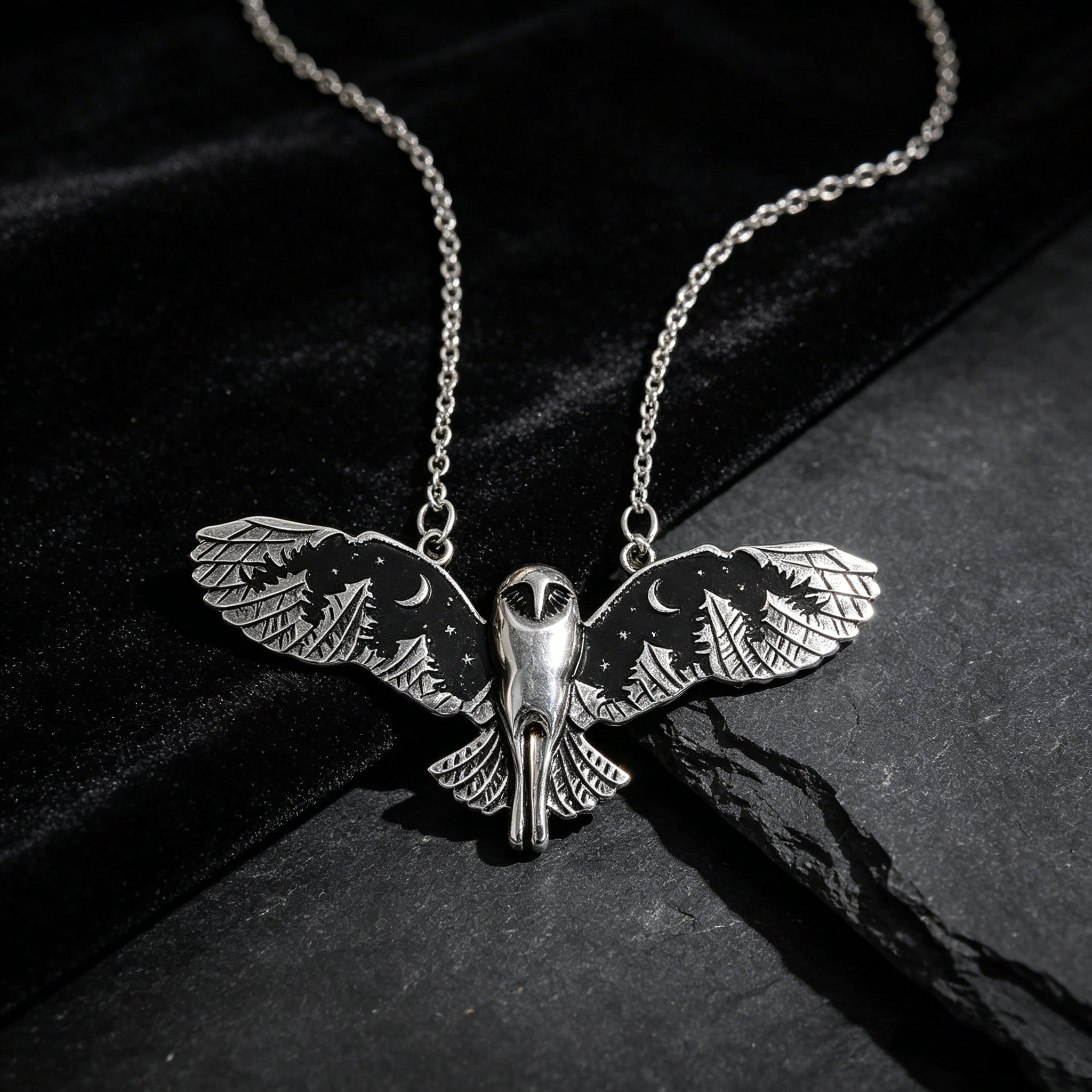 Retro Owl Necklace