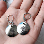 Simple Dandelion Earrings