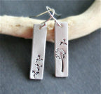 Long-Style Dandelion Earrings
