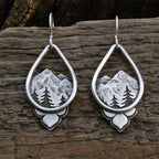 Waterdrop Mountain Forest Earring