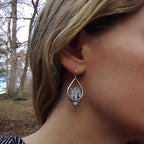 Waterdrop Mountain Forest Earring