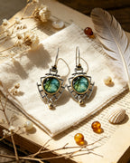 Heart-Shaped Unique Earrings