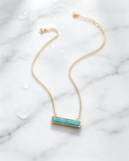 One-Piece Turquoise Necklace