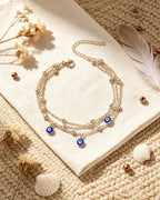 DIY Beach Vacation Anklets