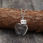 Dandelion Time Gem Necklace