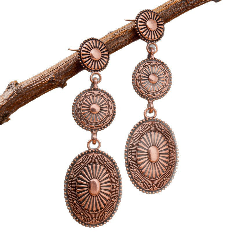 Retro Bohemian Pattern Earrings