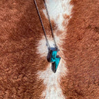 Turquoise Lightning Lendant Necklace