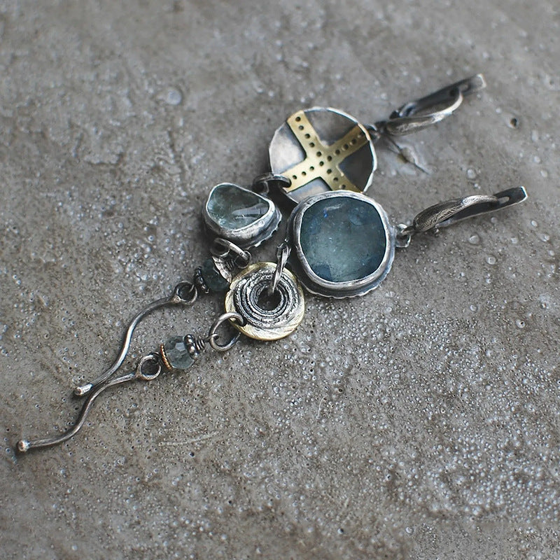 Asymmetric Long Earrings