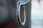 Simple Large Round Earrings