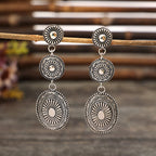 Retro Bohemian Pattern Earrings