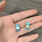 Beaded Snow Pine Earrings