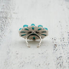 Bohemian Style Turquoise Ring