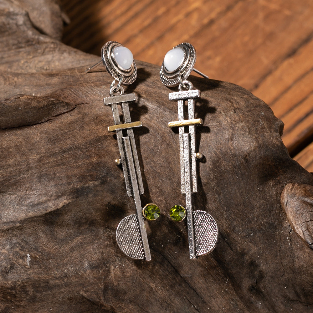 Moonstone Pearl Earrings