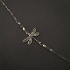 Stylish Dragonfly Anklet