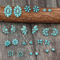 Bohemian Turquoise Earring 12-Piece Set