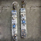 Waterdrop Sapphire Personalized Earrings