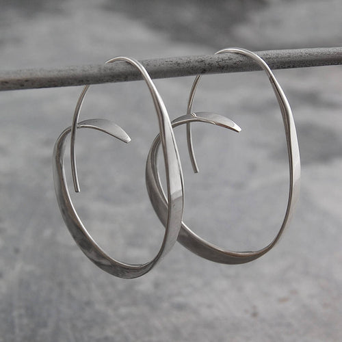 Exaggerated Geometric Irregular Earrings