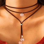 Simple Velvet Ribbon Necklace