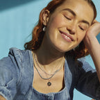 Sun and Moon Earrings Pendant