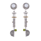 Moonstone Pearl Earrings