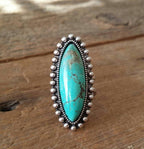 Oval Turquoise Ring